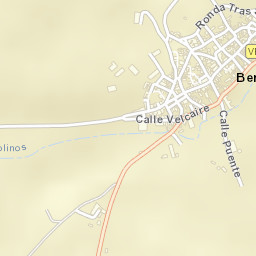 Bercero Street Map