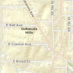 307 East Creston Avenue, Des Moines, IA Street Map