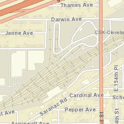 Four Points Ohio Street Map