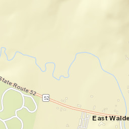 East Walden New York Street Map