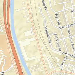 Waterbury, Connecticut Street Map