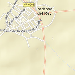 Pedrosa del Rey Street Map