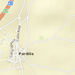 Pardilla Street Map