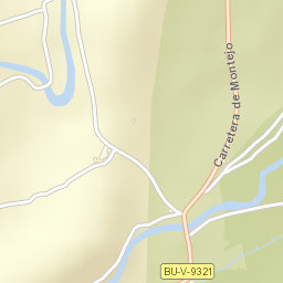 Montejo de la Vega de la Serrezuela Street Map