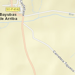 Bayubas de Arriba Street Map