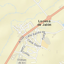 Lucena de Jalón Street Map