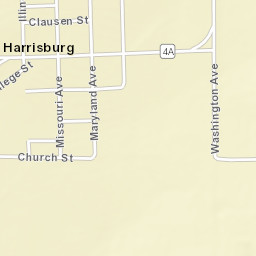 College St Harrisburg, Nebraska Street Map