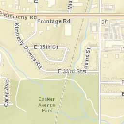 1078-1198 Grand Army of the Republic Highway Street Map