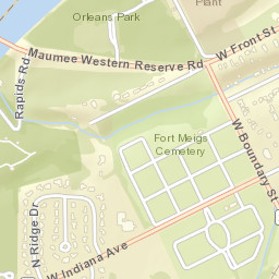 Meigs On The River Ohio Street Map