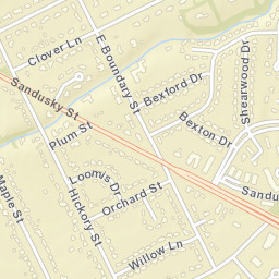 Colonial Acres Ohio Street Map