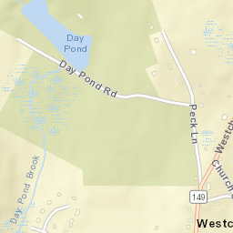Westchester Connecticut Street Map