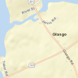 Glasgo Connecticut Street Map