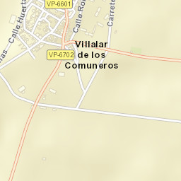 Villalar de los Comuneros Street Map