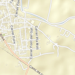 Juneda Street Map
