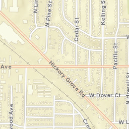 2820-2826 N Pine St Davenport IA Street Map