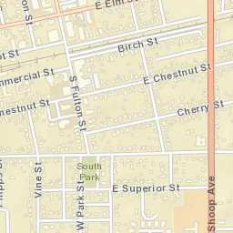 Wauseon Ohio Street Map