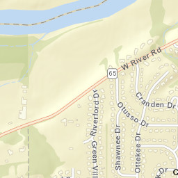 Riverford Ohio Street Map