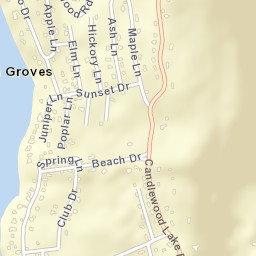 Birch Groves Connecticut Street Map