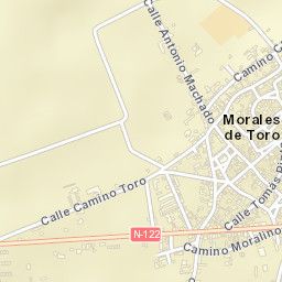 Morales de Toro Street Map