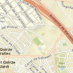 Sant Quirze del Vallès Street Map