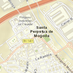 Santa Perpètua de Mogoda Street Map