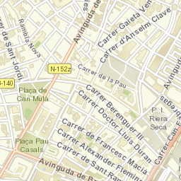 Mollet del Vallès Street Map