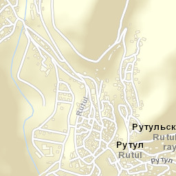 Rutul Street Map