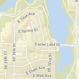 3326 Easter Lake Drive Des Moines IA Street Map