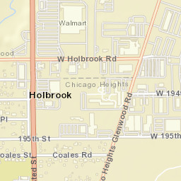 19107 S Halsted Street, Glenwood, IL 60425 Street Map