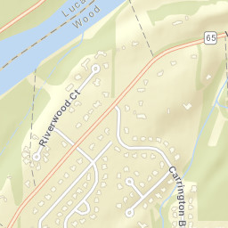Hulls Crossing Ohio Street Map