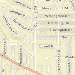 Bluestone Ohio Street Map