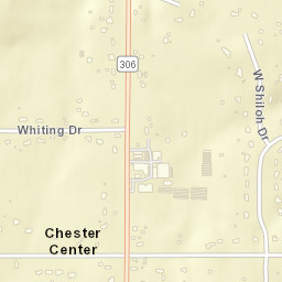 Chester Center Ohio Street Map