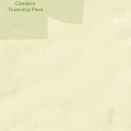 Claridon Ohio Street Map