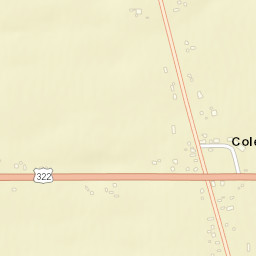 Colebrook Ohio Street Map