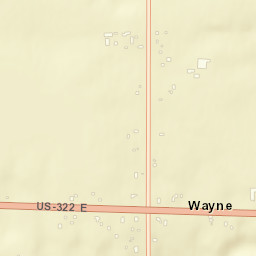 Wayne Ohio Street Map