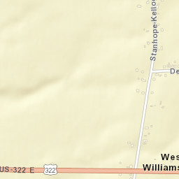 West Williamsfield Ohio Street Map