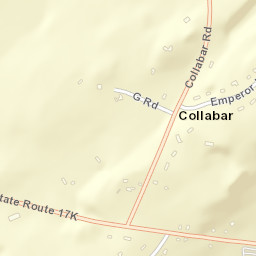 Collabar New York Street Map