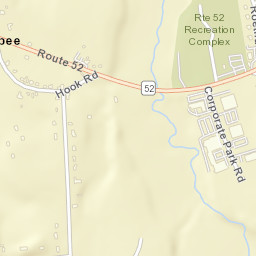 Wiccopee New York Street Map