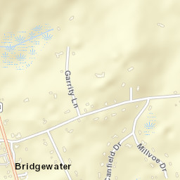 Bridgewater Connecticut Street Map