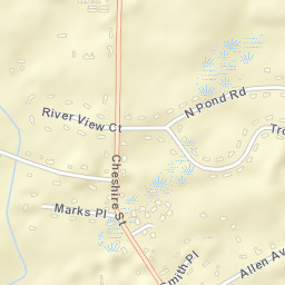 Pondside Connecticut Street Map