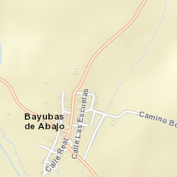 Bayubas de Abajo Street Map