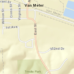 316 Wilson Street, Van Meter, IA 50261 Street Map