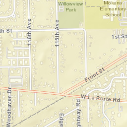 19832-19872 115th Avenue, Mokena, IL Street Map