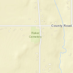 Raker Corners Ohio Street Map