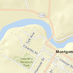 Montgomery New York Street Map