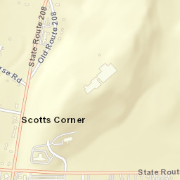 Scotts Corner New York Street Map