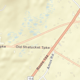 Preston City Connecticut Street Map