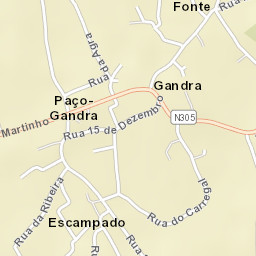 Gandra Street Map