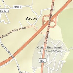Arcos Street Map