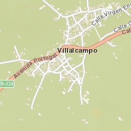 Villalcampo Street Map